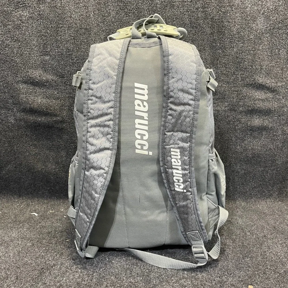Marucci F5 Gray Bat Pack Baseball Softball BatPack Equipment Backpack Travel Bag